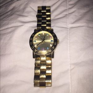 Gold Marc Jacobs watch